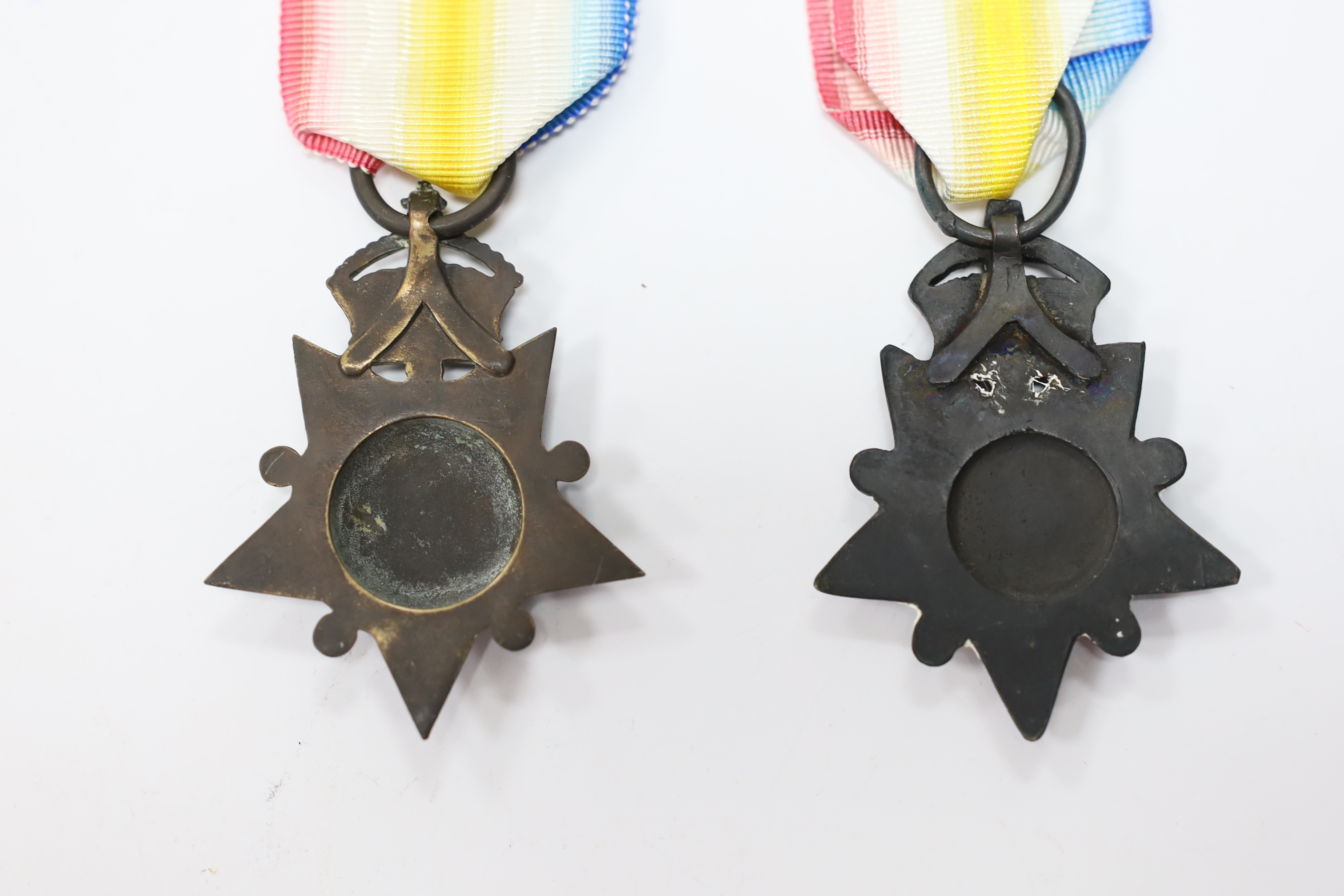 Two Kabul to Kandahar Stars, unnamed as issued.